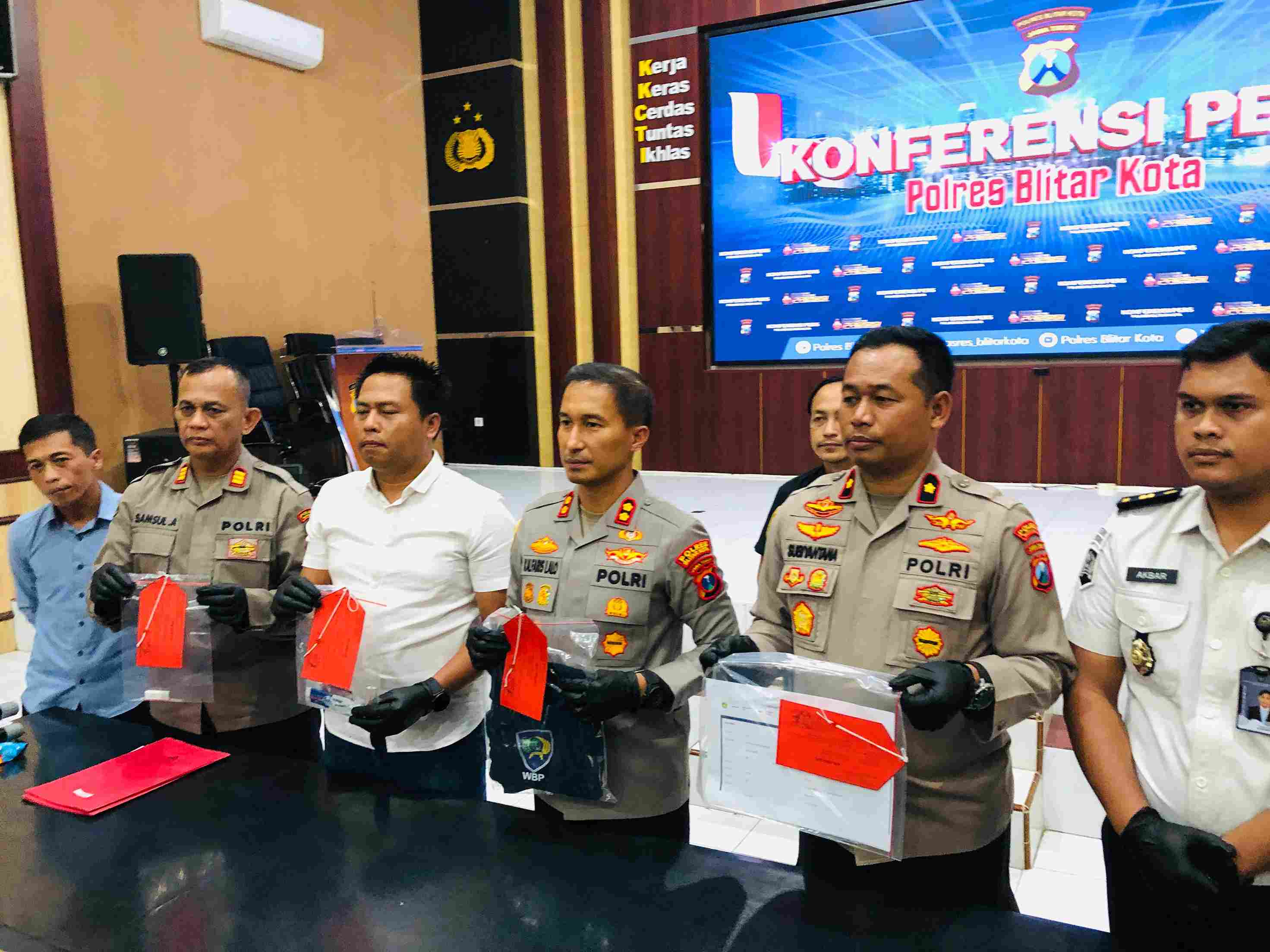 6 Narapidana Lapas Kelas IIB Blitar Jadi Tersangka Penganiayaan Berujung Kematian Napi Lain