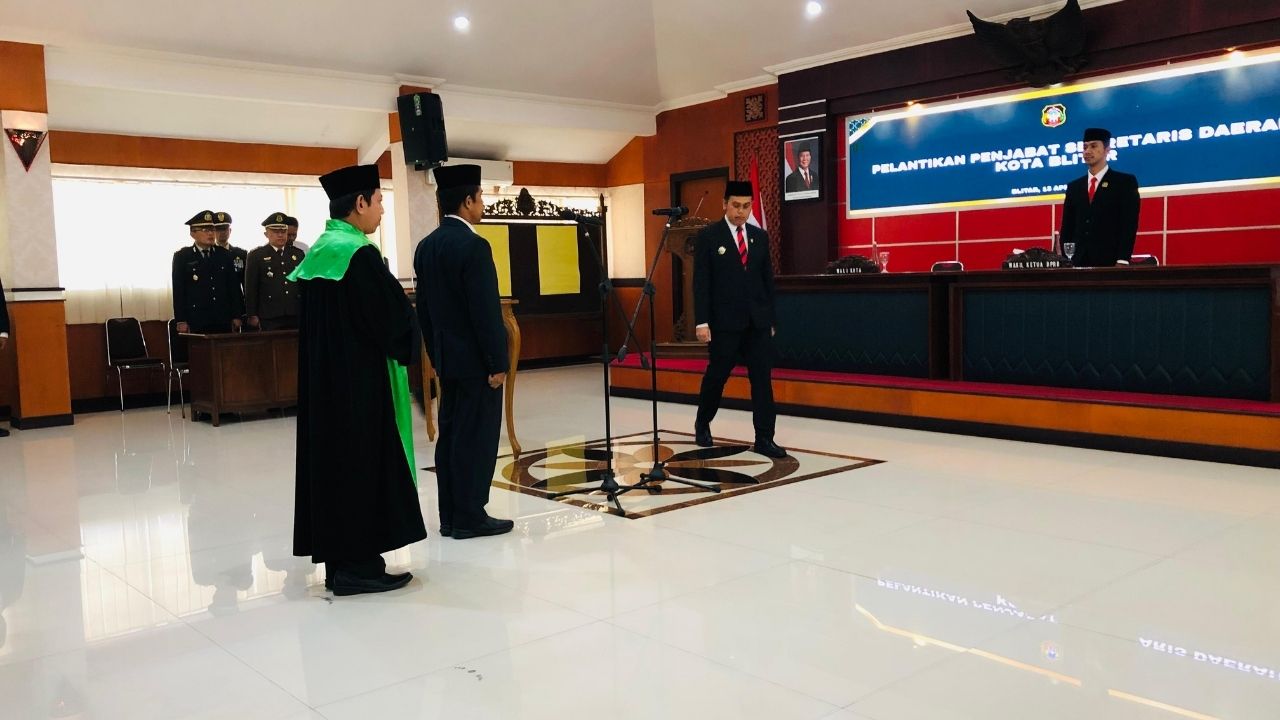 Jabatan Sekda Kosong, Pemkot Blitar Gerak Cepat Tunjuk Pj