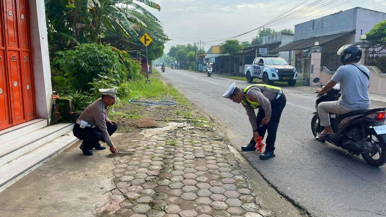 Jalur Mulus Tapi Berisiko, Polisi Peringatkan Titik Rawan Laka di Blitar Barat Jelang Mudik Lebaran