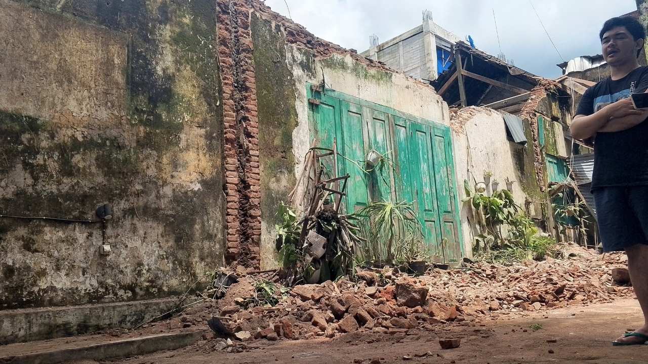 Satu Bangunan di Kota Blitar Terdampak Gempa Pacitan
