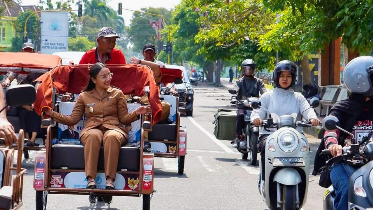 Pemkot Blitar Ajukan 300 Unit Becak Listrik Tambahan, Perluasan Kini Sasar Seluruh Pengayuh
