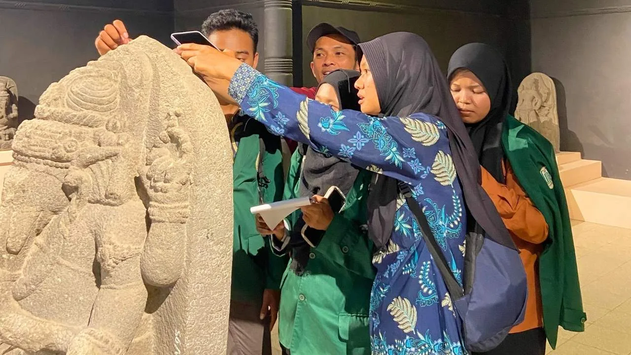 Kalangan Masyarakat Terbanyak, Wisata Sejarah Museum Penataran Dikunjungi 19 Ribu Pengunjung