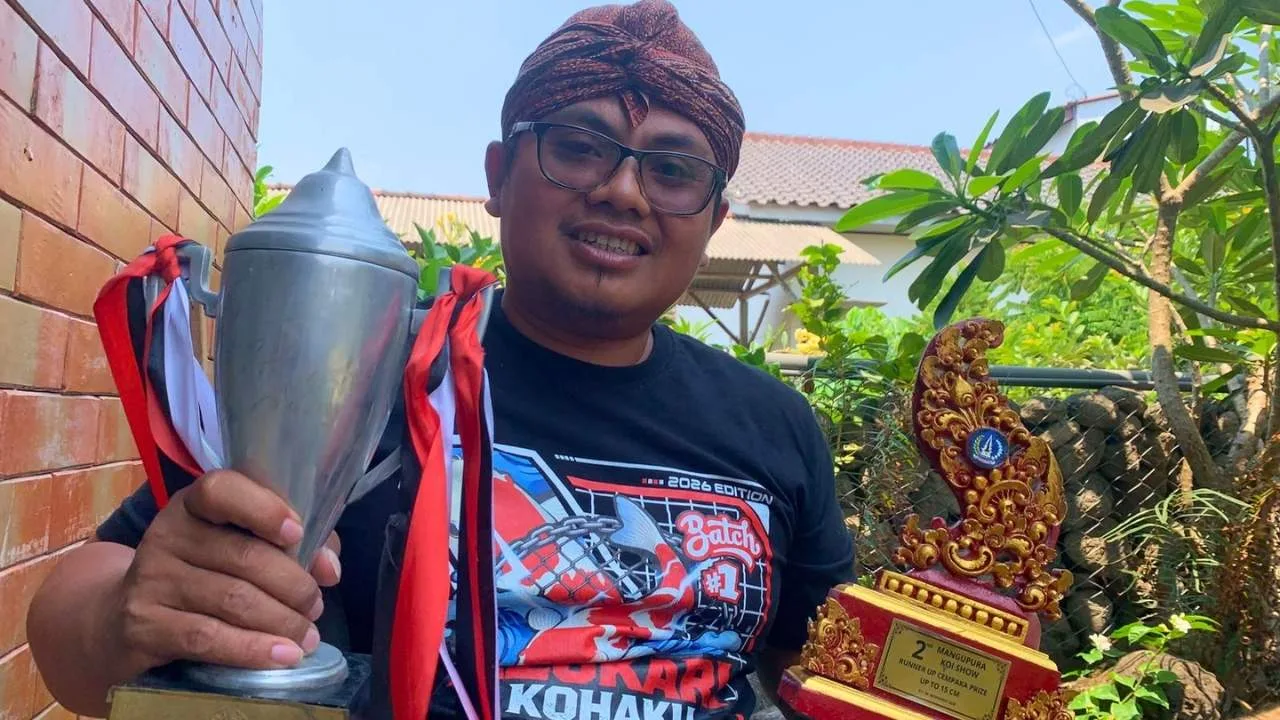 Belajar Koi dari Nol di Blitar, Budi Ebisu Kini Berbagi Ilmu lewat Media Sosial
