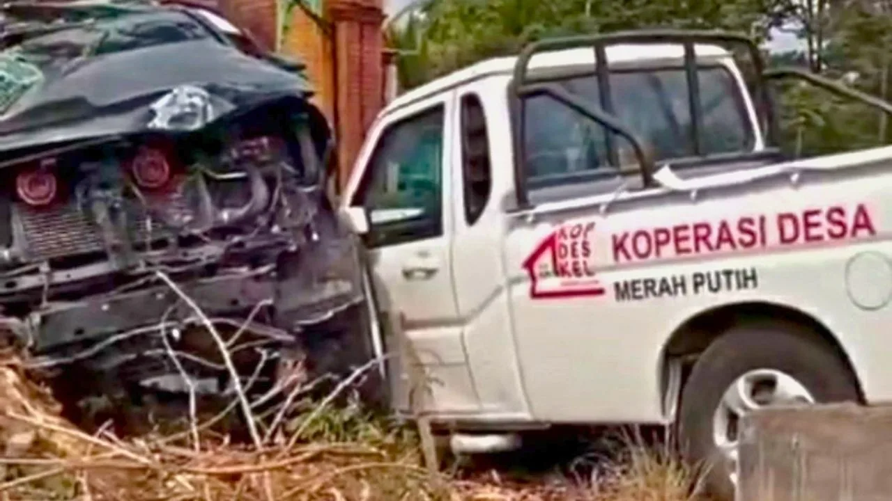Rusak Parah Usai Kecelakaan, KDMP Krisik Blitar Kini Pusing Cari Biaya Perbaikan Pikap Rp85 Juta