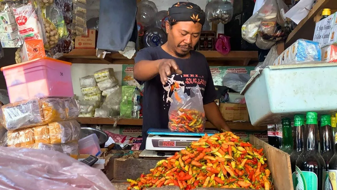 Sudah Berlangsung Sepekan, Harga Cabai Rawit di Kota Blitar Tembus Rp75 Ribu
