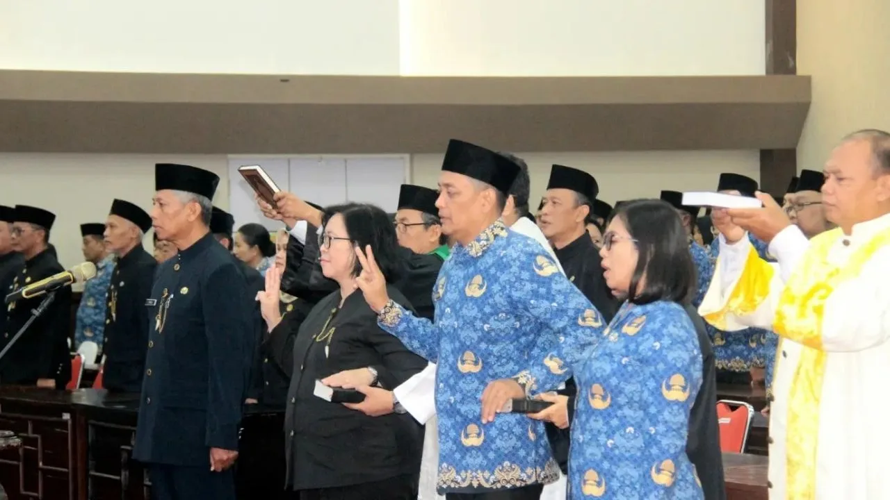 Ratusan Pejabat Dirombak Besar-besaran, Ini Daftar Lengkap Rotasi Jabatan di Pemkab Blitar