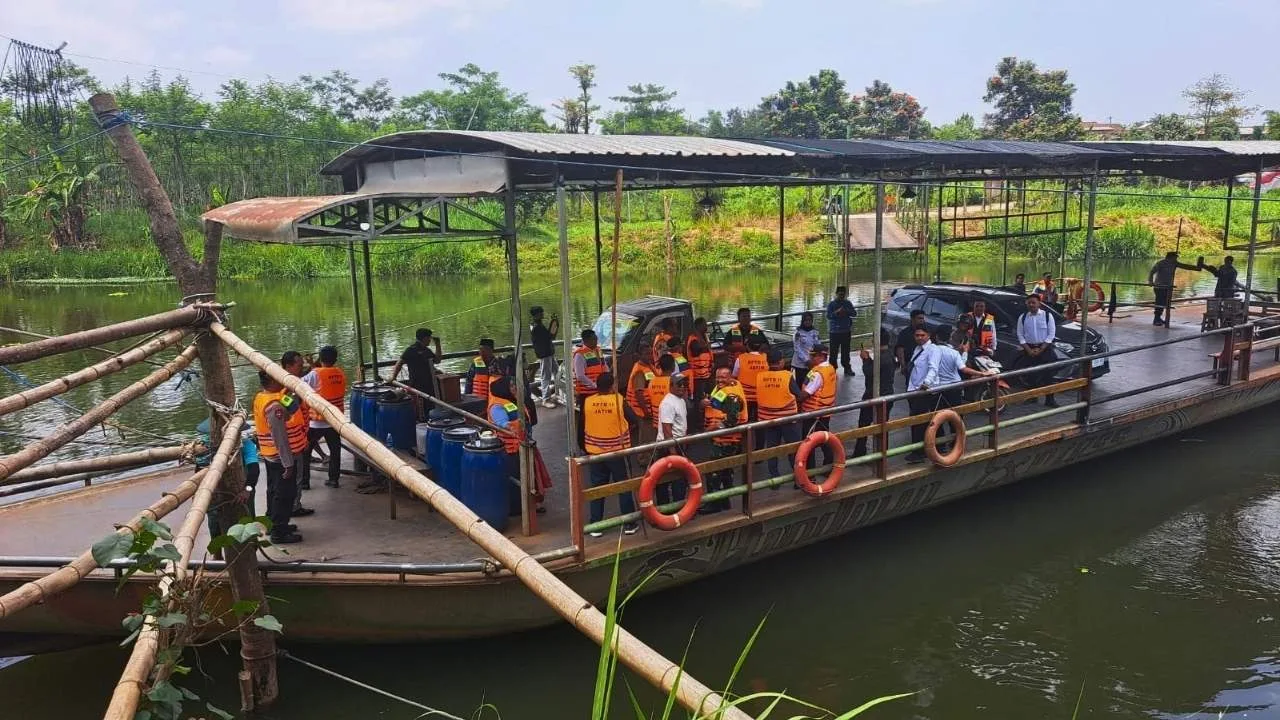 Bak Pencalonan Presiden, Izin Perahu Penyeberangan Brantas Blitar-Tulungagung Baru Terbit Usai Penantian Lima Tahun
