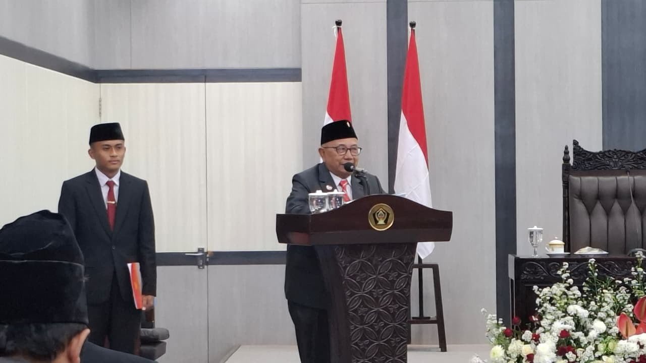 Hadiri Pelantikan PAW Anggota DPRD Kabupaten Blitar, Rijanto Berharap Terjalin Sinergi Legislatif-Eksekutif