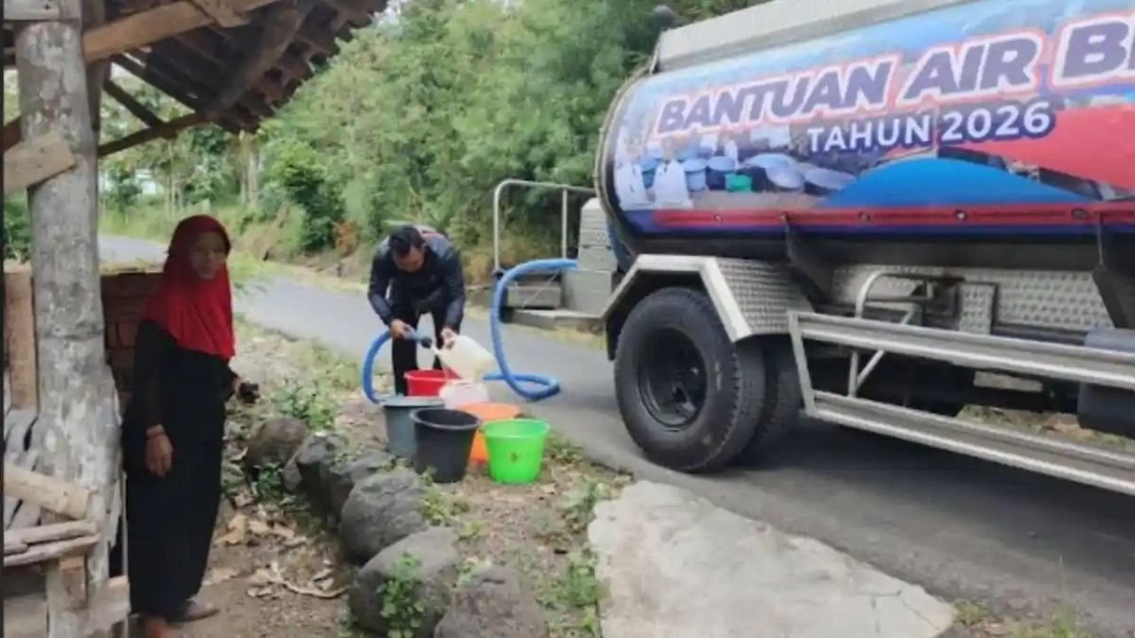 Kekeringan Mulai Melanda, BPBD Kota Blitar Usulkan Tambahan Unit Tandon Air