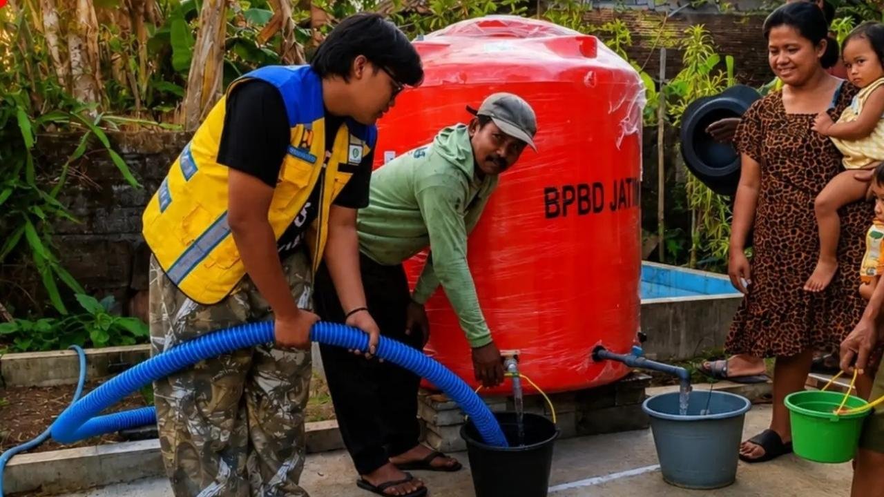Kekeringan Meluas, Dua Kecamatan Blitar Krisis Air