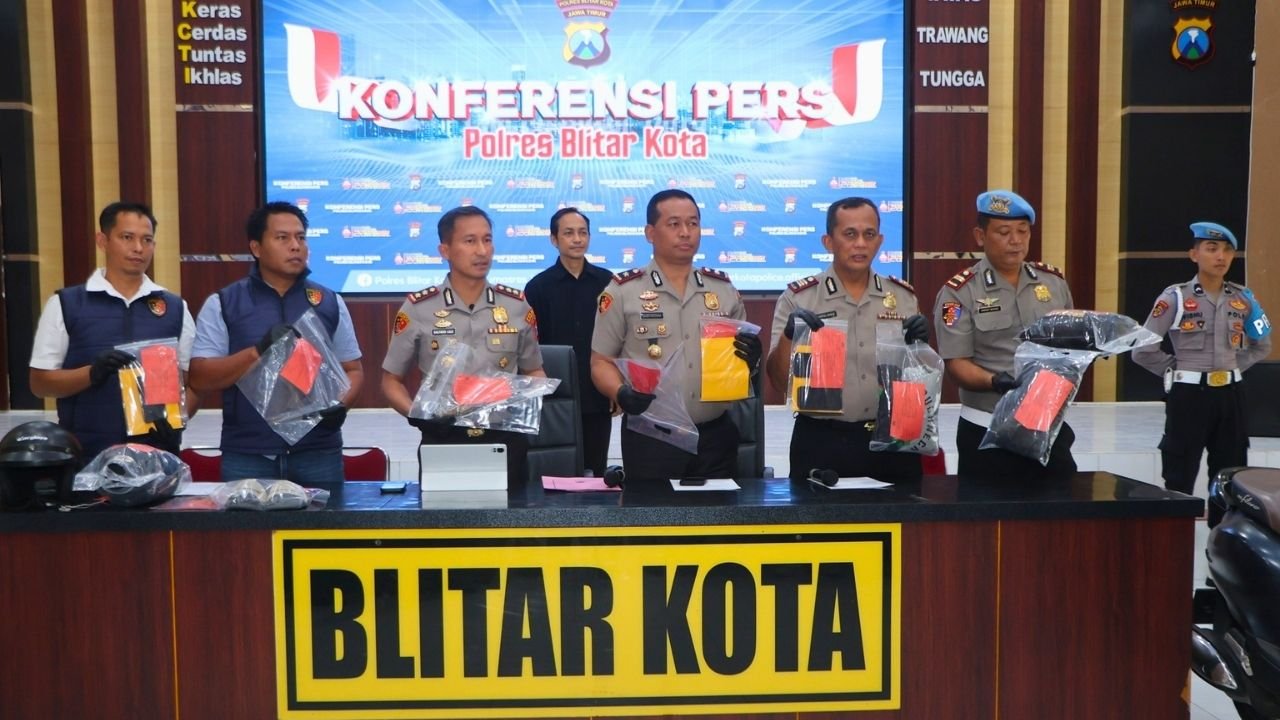Sudah Beraksi di Tujuh TKP, Komplotan Perampok Alfamart Srengat Blitar Dibekuk